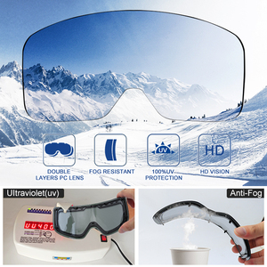 Kính trượt tuyết UV400 bảo vệ OEM tuyết thể thao Kính mát trượt tuyết an toàn kính phân cực Kính trượt tuyết biểu tượng tùy chỉnh - Product Image 4