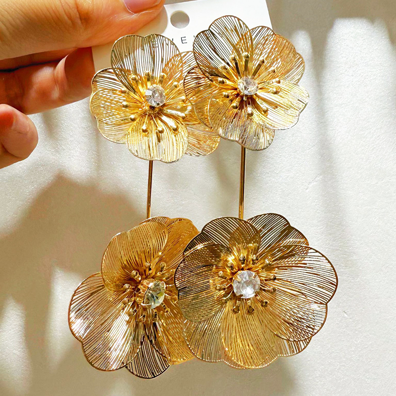 1-Boucles d'oreilles KAIMEI