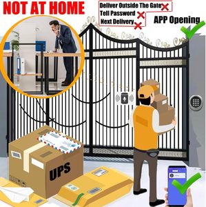 Automatic Heavy Duty App-controlled Motorized Door <strong>System</strong> Gate <strong>Operator</strong> Door Opener Entry Gate Opener for Factory - Product Image 3