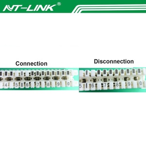 Hot Selling <strong>Telecom</strong> Parts ABS LSA Disconnection Connection 10 Pairs Krone Module - Product Image 5