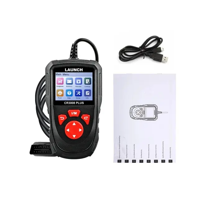 2024 Lançamento CR3008 PLUS OBD2 Scanner Motor Bateria Ferramentas de Diagnóstico Leitor de Código Automático Digitalização Atualização gratuita para toda a vida online