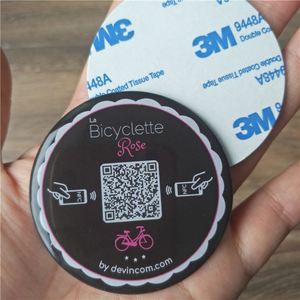 60mm Custom Nfc Smart Touch Menu With QR <strong>Code</strong> for Restaurant - Product Image 6