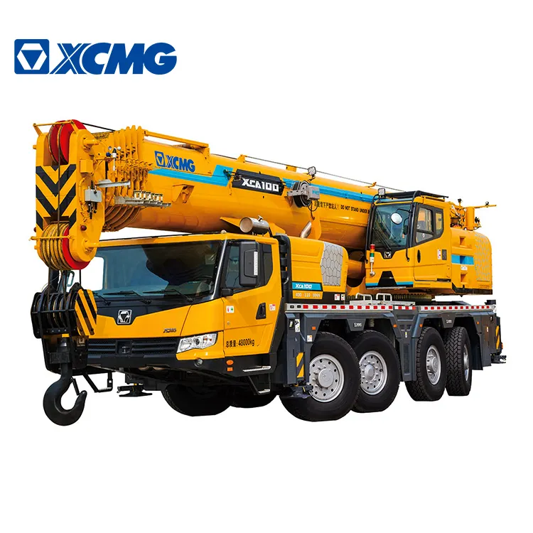 XCMG 100 tonnes XCA100 camion mobile utilisé grue tout terrain meilleur prix à vendre