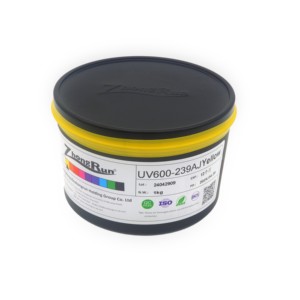 高柔韧性UV固化胶印油墨，用于PET/PVC/PP，红色，1千克/Can