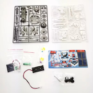 Solarenergie 6 in 1 Zusammen gebautes Toy Space Fleet Science Experiment Diy Space Intelligenter Roboter - Product Image 4