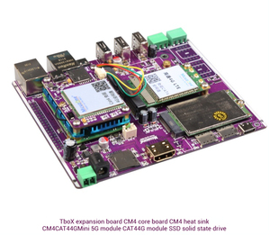 <span class=keywords><strong>Raspberry</strong></span> <span class=keywords><strong>Pi</strong></span> CM4 TBOX-Erweiterungs karte mit industriellem CAN RS485 5G 4G NVME SSD Solid State Drive <span class=keywords><strong>Linux</strong></span> <span class=keywords><strong>OS</strong></span>-Entwicklungs platine