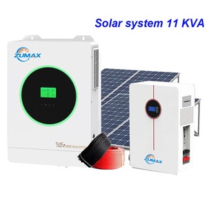混合太阳能系统成套3KW-15KVA多晶硅太阳能电池板家用6KW太阳能系统电源套件 - Product Image 4