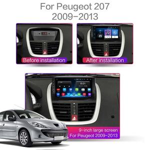 For Peugeot <strong>207</strong> 2009-2013 Touch Screen Auto Electronics Car Android Multimedia Navigators Stereo Radio Dvd Player - Product Image 2