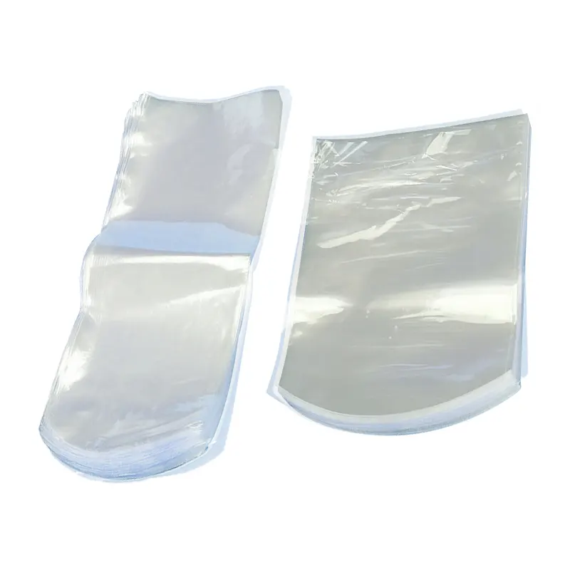 제조 업체 명확한 포장 재료 랩 PVC ldpe 수축 필름 열 수축 가방