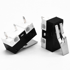 Interruttore a pulsante PCB microinterruttore a 3 Pin a 90 gradi kw10 - Product Image 5