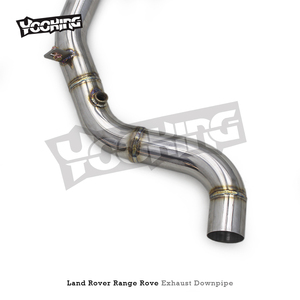 SS304 Catted Downpipe for Land Rover Range Rover 2009-2017 Best Exhaust <strong>Header</strong> Pipe Anti Corrosion Easy <strong>Installation</strong> With Sensor - Product Image 6