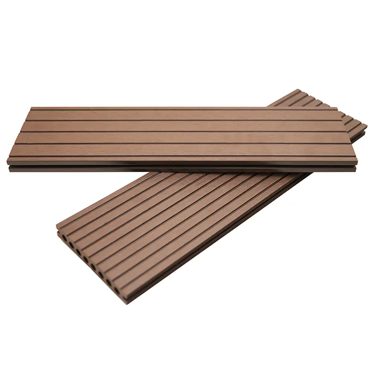 Segurança Fácil Limpeza Wood Deck Plank Outdoor WPC Madeira Liquidators Composite Decking