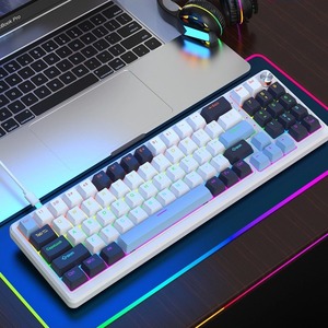 K78 Wired Small Batch <strong>Customization</strong> 75% Keys Knob TKL Hot Swap Ergonomics RGB <strong>Computer</strong> Gamer Gaming Mechanical <strong>Keyboard</strong> - Product Image 1