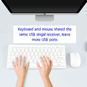 Wireless <strong>Keyboard</strong> and <strong>Mouse</strong> Combos Share the Same 2.4Ghz Receiver for Desktop <strong>Computer</strong> Office Work Ergonomics <strong>Keyboard</strong> <strong>Mouse</strong>