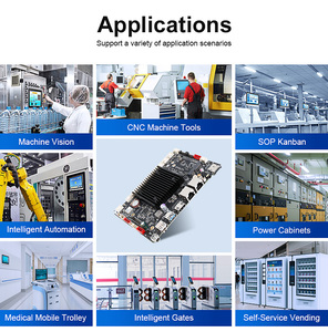 Anpassbare Android Motherboard USB 3 LAN Gbit Board SATA HDD-Schnitts telle Neuer DDR4-Speicher für Digital Signage Server-Anwendung - Product Image 2