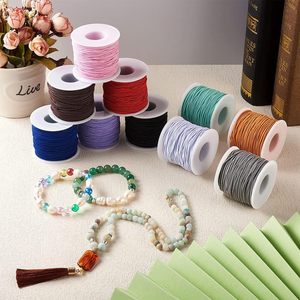 1mm Beading Elastic Cords Stretch <strong>String</strong> Crafting Threads for Jewelry Making Polyester Round Thread for Clothes Shoes - Product Image 4