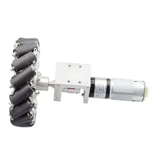 1 set di 100KG grande carico 152mm Omni Mecanum ruota con 4 pz 24V 120W 230rpm velocità Encoder motore per Arduino progetto DIY ricerca - Product Image 2