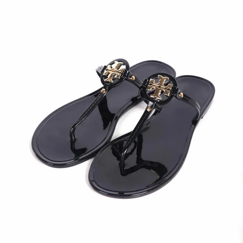 Venta al por mayor de sandalias de las mujeres señoras de lujo de marca de nombre de los zapatos de verano DesignerJelly Zapatilla de moda Flip Flop Sandalias de gelatina