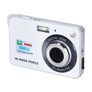 Dijital kamera, FHD 720P 2.7 inç LCD, Anti Shake 16X Zoom ile vshake için 18MP, kompakt, çocuklar için küçük öğrenciler - Product Image 1