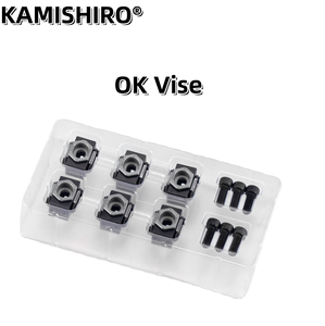 Kamishiro批发ok虎钳M10工作台夹具模块化虎钳4轴数控加工数控夹具铣床
