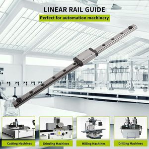 DB MGN12H 700mm Stainless Steel Linear <strong>Rail</strong> <strong>Guide</strong> <strong>for</strong> 3D Printers &amp; <strong>CNC</strong> <strong>Machines</strong> MGN12 Linear <strong>Rail</strong> with Carriage <strong>Block</strong> - Product Image 2