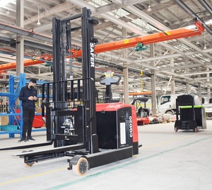 Dar koridor forklifti 4 yollu istifleyici dört yönlü 1.5t 2t 2.5t elektrikli forklift - Product Image 5
