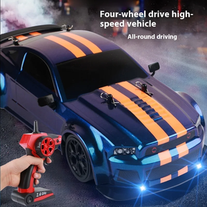 Çocuklar için LED ışık-Model 8006 ile 1:14 ölçekli 4WD RC Drift yarış arabası - Product Image 3