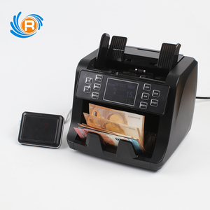 欧元尝试货币计数器假钞检测器混合价值计数机货币计数器 - Product Image 1