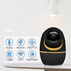Sunisee-Cámara de seguridad inteligente para interiores, 2K, 360 grados, doble banda, wifi, función de inclinación, CMOS para monitoreo de mascotas, seguridad del hogar - Product Image 4