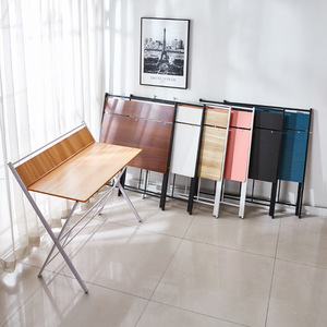 Escritorio plegable para oficina y hogar, mesa sencilla con solapa para ordenador de escritorio - Product Image 3