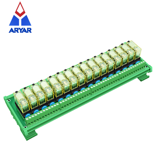 6チャンネルAC入力リレーモジュールAC 110Vまたは220VスリムDINレールマウント12Amp SPDTパワーリレーインターフェースモジュール - Product Image 6