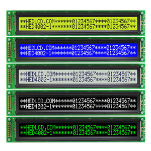Produzieren Verkauf 6,0 "182*33,5 MM 4002 40x2 Zeichen LCD-Anzeige modul mit API31066 ST7066 IC Parallel anschluss für Audio-Controller - Product Image 1