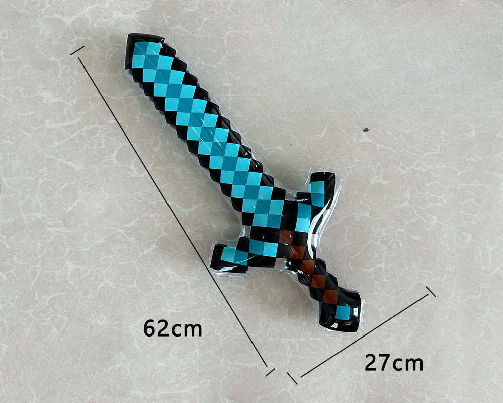 Espada de mosaico pequeña, azul