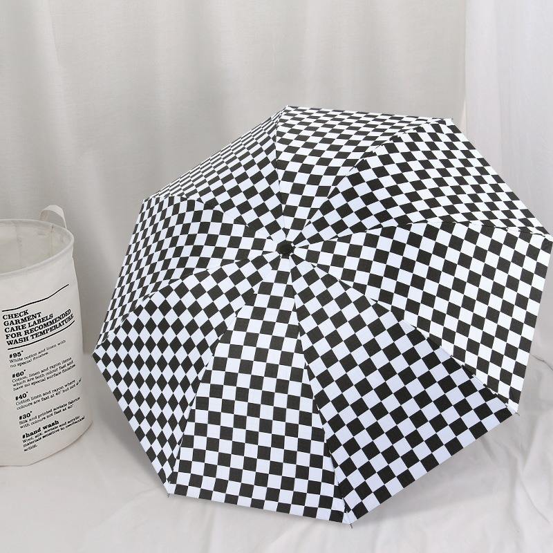 Manual checkerboard pattern - classic black and white