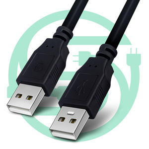 สีดํา USB 2.0 UAB-A ถึง 5pin มินิสาย usb USB A/A ชายกับชายสําหรับคอมพิวเตอร์ - Product Image 6