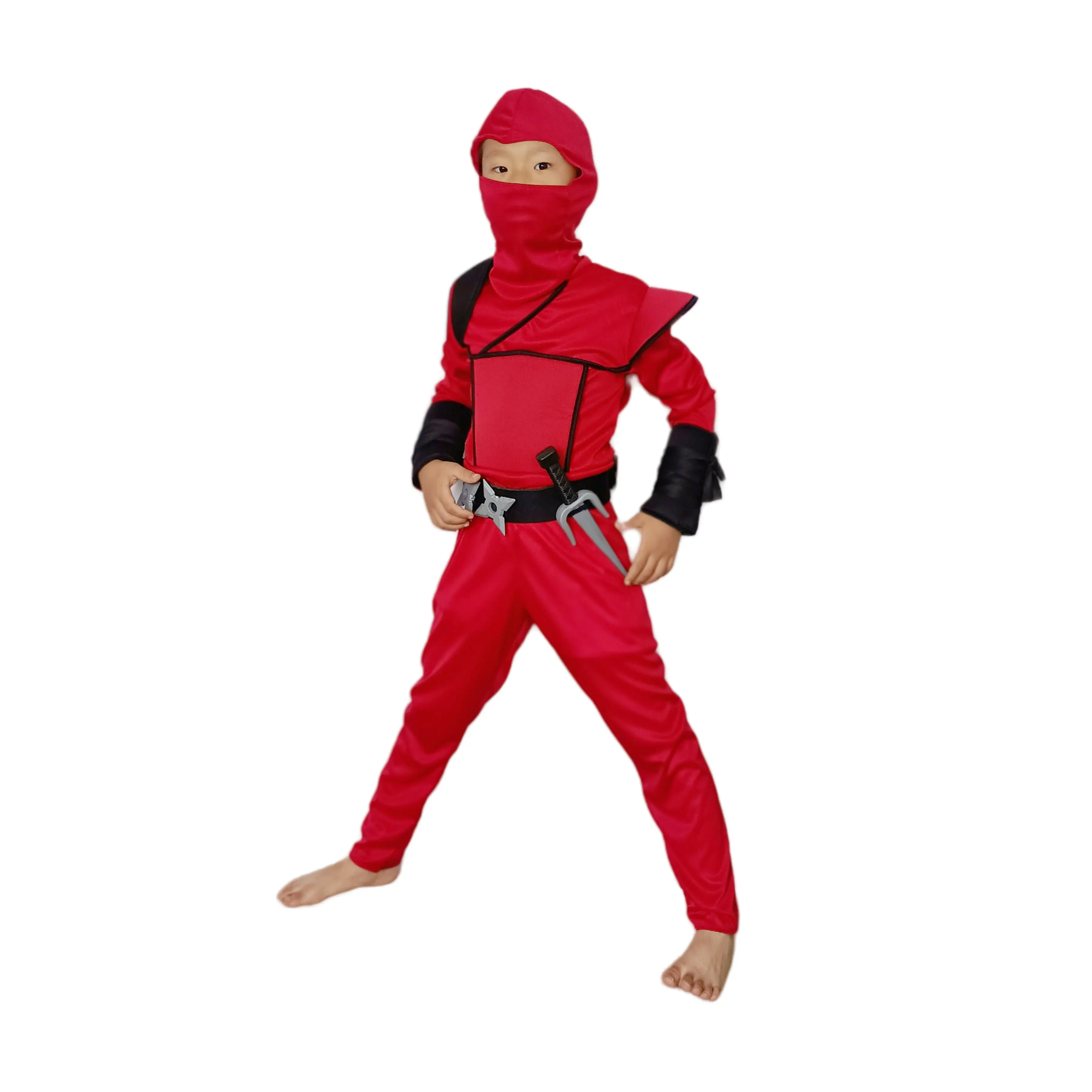 Tuta da uomo in Costume da Ninja mutante per adolescenti di Halloween Hero Muscle dresses