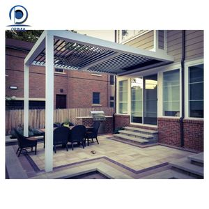 PRIMA <strong>Gazebo</strong> for Backyard Use with Decorative <strong>Gazebo</strong> Stand Durable Aluminum <strong>Gazebo</strong> Frame Simple - Product Image 2