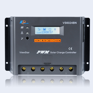 Controlador de cargador solar Epever VS6024BN PWM para controlador de bomba solar Dc 48V con función de batería controlador de carga solar 10kw - Product Image 1