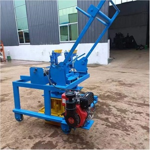 Diesel Ei legen Betonblock Maschine Preis Verriegelung Manuelle Ziegel herstellung Maschinen - Product Image 6