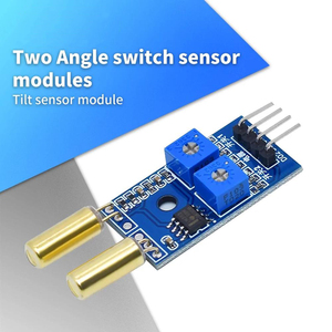 2-Kanal-Ausgangsneigung Schräg winkels ensor Relais modul Golden SW520D Kugelschalter-Neigung sensor modul - Product Image 1