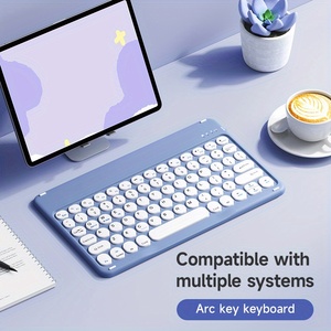 Ultra-thin Wireless <strong>Keyboard</strong>, Suitable for iPad Tablets, Laptops, Suitable for Air, HUAWEI, Lenovo, Etc., Wireless <strong>Keyboard</strong>, R