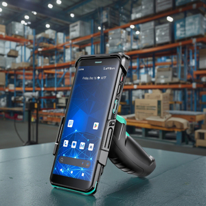 Mindeo M50 Android PDA Terminal de datos móviles 1D 2D Escáner de código de barras 5,5 '4G IP68 Impermeable GPS GMS para logística Stock - Product Image 1