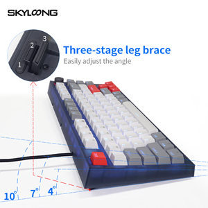 SKYLOONG Bàn Phím PBT Danh Sách Lùi RGB 3 Chế Độ GK75 Bàn Phím Chơi Game Công Tắc Gateron Cơ Học Cho Nhà Sản Xuất Skyloong - Product Image 3