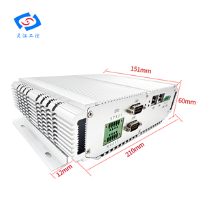マルチLANファンレスミニPC産業用コンピューターネットワークアプライアンスAGVIntel 5250U CPU Linux x86 UbuntuベアボーンミニPC - Product Image 4