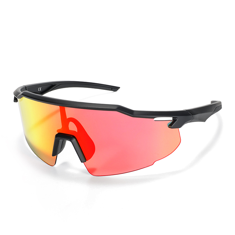 Option flexible : verre noir et rouge