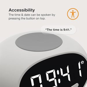 Smart <strong>LED</strong> Voice Alarm Clock with Record Function Smart Reminder for Sleep School &amp; Medication Kitchen <strong>Timer</strong> - Product Image 6