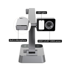 A3 Document Camera Scanner|20MP 8K <strong>Visual</strong> Presenter with Projection Real-Time Scanning &amp; OCR|Compatible with Mac OS <strong>HDMI</strong> - Product Image 6