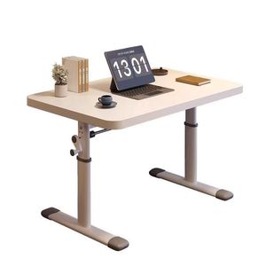 Mesa elevadora de escritorio de ordenador sencilla y moderna para el hogar, dormitorio, oficina/comedor para estudiantes, estudio y escritura, escritorio duradero - Product Image 1