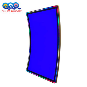 32 inç kapasitif kavisli dokunmatik ekran monitör oyun makinesi Fullred fabrika fiyat Guangzhou LCD çoklu dokunmatik 3m RS232 ve USB 5M - Product Image 3