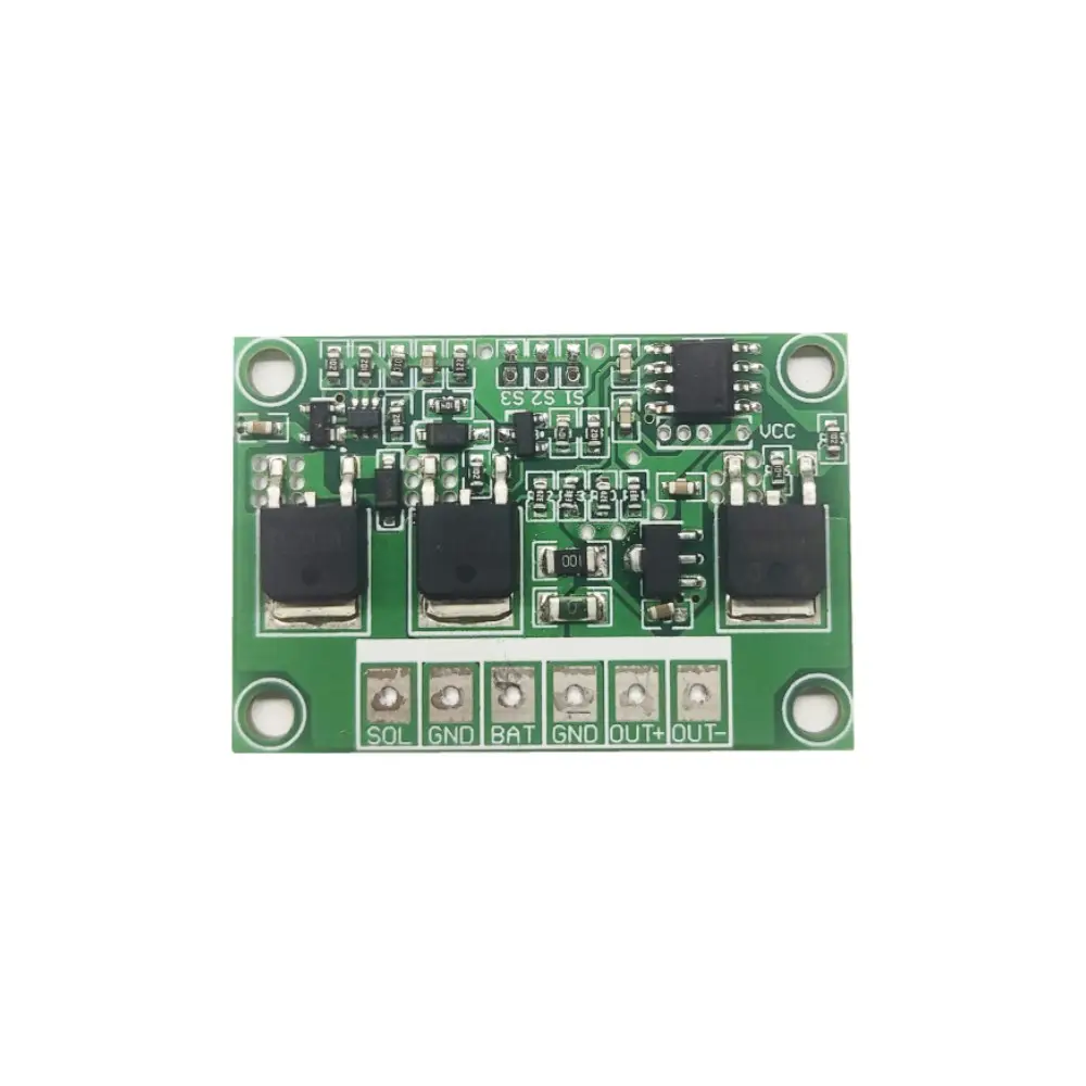 Controlador de lámpara solar pcba 5A3.7V 3.2V6V12V lámpara solar Placa de control PCB placa de circuito de lámpara solar